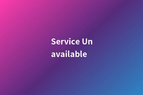 Service Unavailable